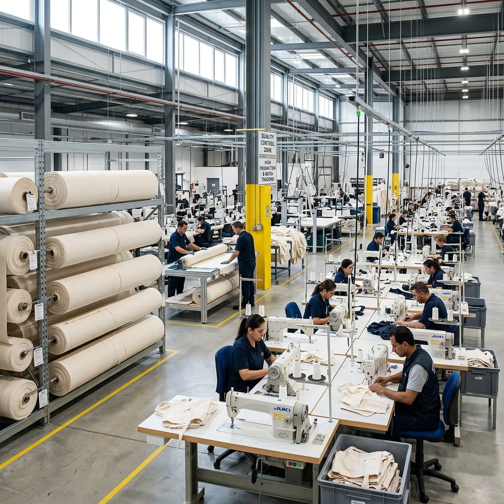 Tote Bag Factory in Tunisia